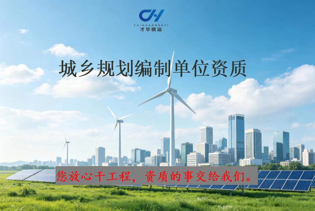 城乡规划编制单位资质